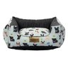Cama Para Cachorro Impermeavel Luppet Preto Cachorrinho GG - 1