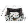 Cama Para Cachorro Impermeavel Luppet Preto Cachorrinho GG - 4