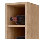 Ver imagem 3 de Nicho Aéreo Adega Vertical 20cm Riad Castanho - Lumil