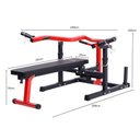 Ver imagem 5 de Supino Articulado Reto Inclinado Banco Musculação Yangfit