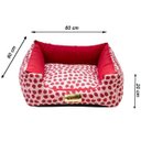 Ver imagem 4 de Cama para Cachorro ou Gato Luppet Vermelho Joaninha G