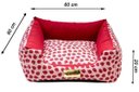 Ver imagem 4 de Cama para Cachorro ou Gato Luppet Vermelho Joaninha G