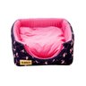 Cama Iglu E Toca Para Cachorro Luppet Luxo Azul Flamingo G - 2