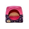 Cama Iglu E Toca Para Cachorro Luppet Luxo Azul Flamingo G - 1