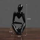 Ver mais imagens de Trio Pensadores Estátua Decorativa Figura Abstrata Pensador Enfeite Casa Moderno Mesa Sala Minimalis