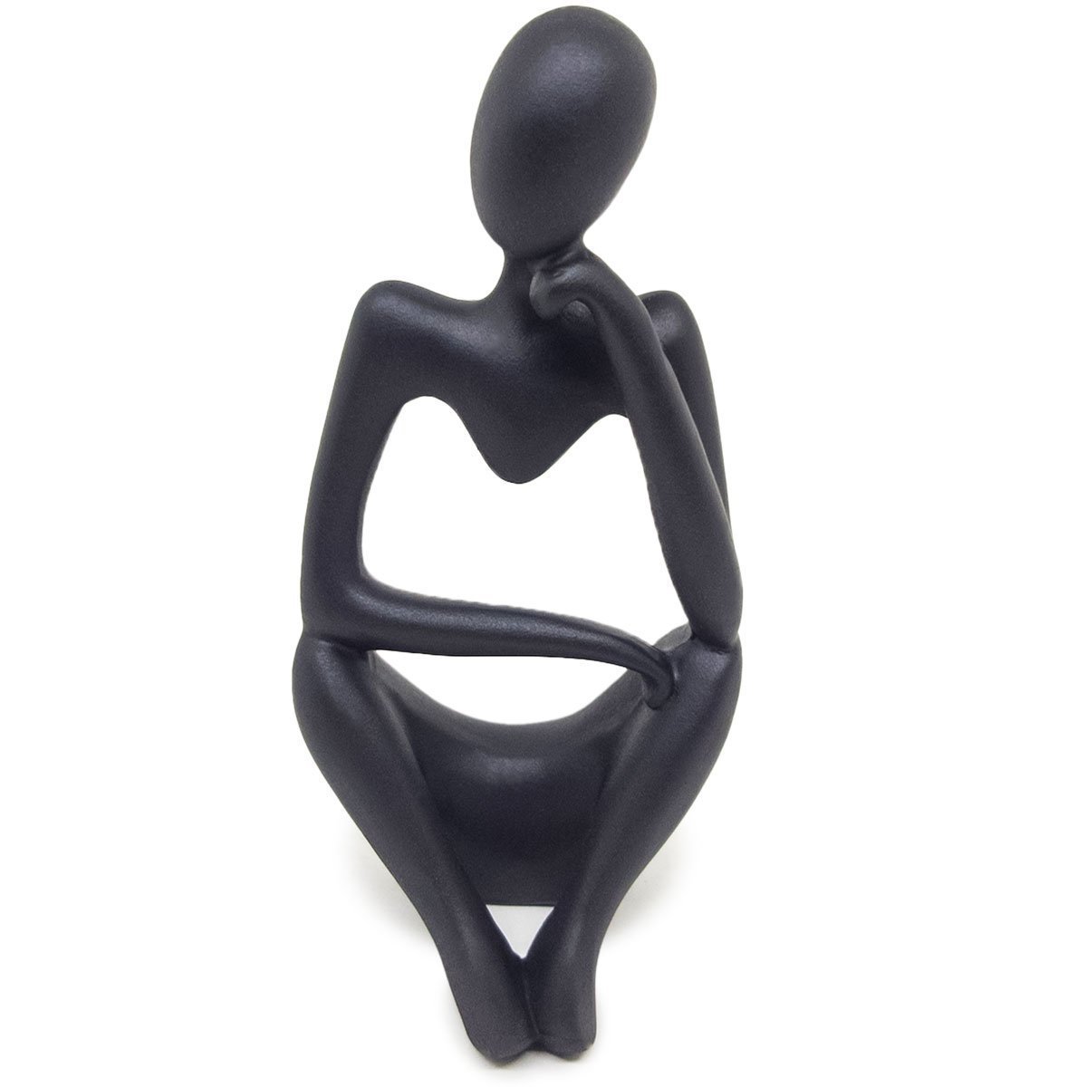 Trio Pensadores Estátua Decorativa Figura Abstrata Pensador Enfeite Casa Moderno Mesa Sala Minimalis - 5