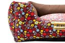 Ver imagem 3 de Cama para Cachorro ou Gato Luppet Luxo Marrom Floral G