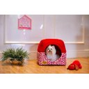 Ver imagem 6 de Cama Iglu e Toca para Cachorro Luppet Vermelho Joaninha M