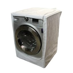Capa De Maquina Lava Seca Frontal LG 8,5kg 9kg 10,2kg - Branco - 1