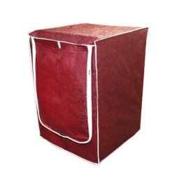 Capa De Maquina Lava Seca Frontal LG 8,5kg 9kg 10,2kg - Vermelho escuro - 1