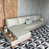 Sofá Rovere Retrátil 3 Módulos com Chaise Longue Direita* 3,75m - 1