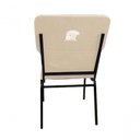 Ver imagem 2 de 03 Cadeiras Empilhável para Igrejas Evangélicas Linha Church Bege