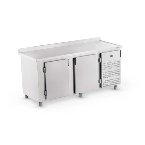Balcão de Serviço Comercial Refrigerado Ar Forçado 2,00m - Bsraf 2000 Refrimate 220v 220v