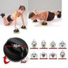 Apoio para Flexão de bracos academiaem casa abdomen triceps ombro profissional giratorio aparelho pu - 5