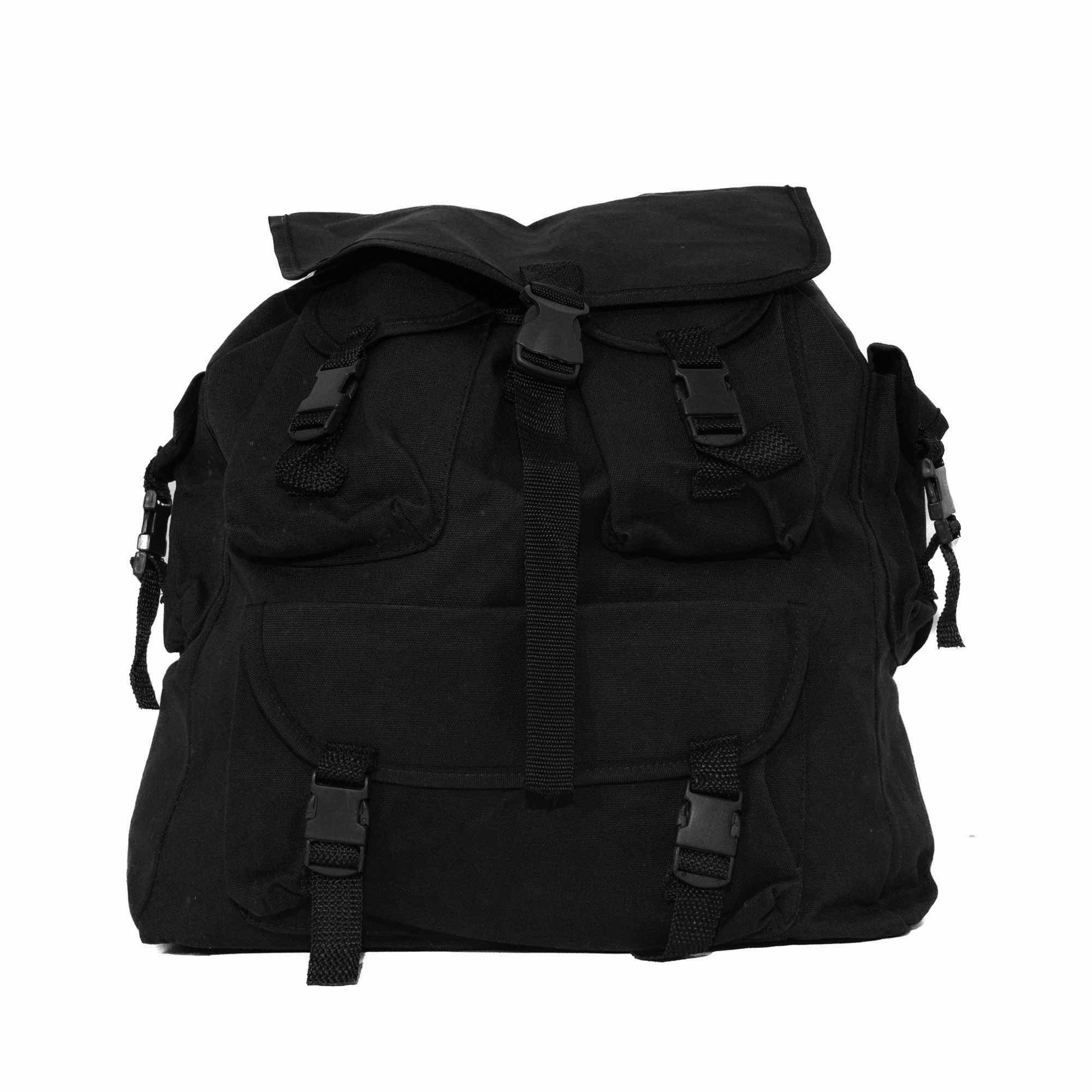 Mochila Costa Marítima Lona Reforçada Verde 403 - Preto - 3