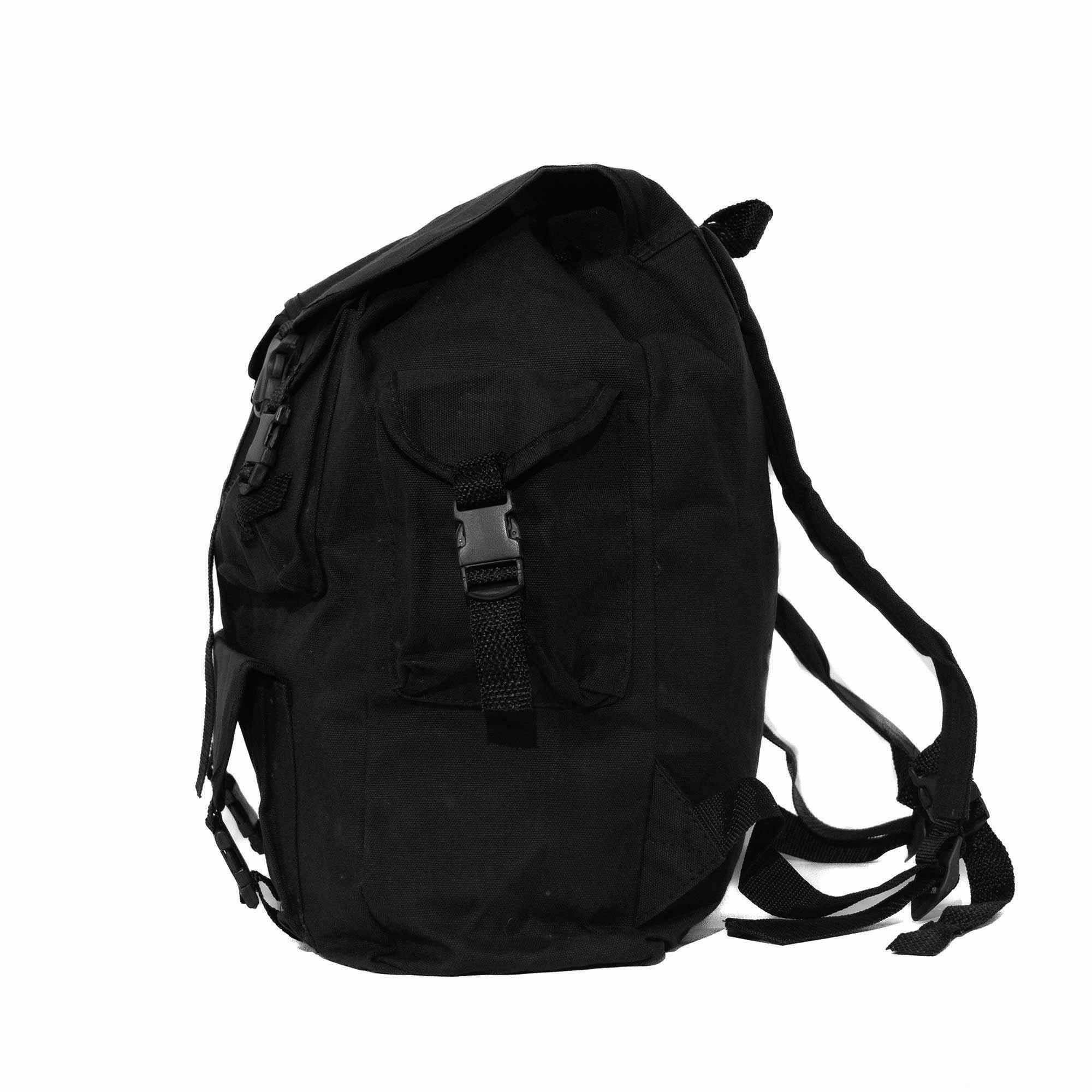 Mochila Costa Marítima Lona Reforçada Verde 403 - Preto - 4