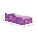 Ver imagem 3 de Cama Carro Solteiro Joy Carruagem de Princesa Solteiro com Colchão