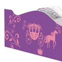 Ver imagem 4 de Cama Carro Solteiro Joy Carruagem de Princesa Solteiro com Colchão