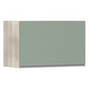 Ver imagem 1 de Armário Basculante 60cm 1 Porta Lis Legno Crema C/Verde