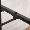 Cabideiro Arara de Roupa Sapateira Organizador Varal 2 Prateleiras Loja Quarto Luxo - 6