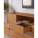 Ver imagem 4 de Rack Ares 1,80m para Tv 75" com 2 Portas Mavaular:naturalle