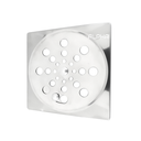 Ver imagem 3 de Tampa Ralo Grelha Quadrado 10x10cm Inox Função Abre / Fecha:Cromado