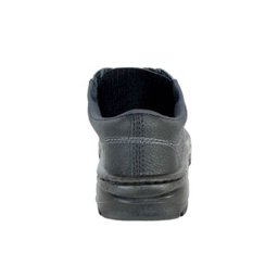 Sapato de Segurança EPI Bota para Trabalho Obra Sapatão Bico Aço - Preto - 39 - 3