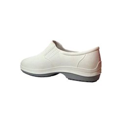 Sapato Branco Hospitalar Impermeável Antiderrapante Conforto - Branco - 42 - 3