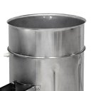 Ver imagem 5 de Descascador de Batatas Profissional Cap. 10 Kg 1/2 Cv 120 Kg/h Db.10 220v - Metvisa