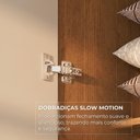 Ver imagem 6 de Guarda-Roupa Casal com Vidro e LED 6 Portas e 6 Gavetas Multimóveis Crnvh-GRP144 Cinamomo/Bege