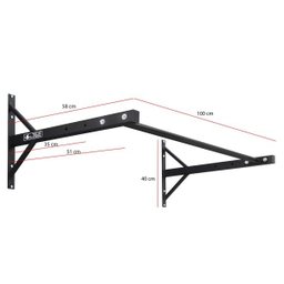 Barra Fixa De Teto De Parede Pull-up Musculação - 1