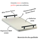 Ver imagem 6 de Bandeja Cantinho do Café Decorativa para Servir Bebidas 28x40:branco/preto Fosco