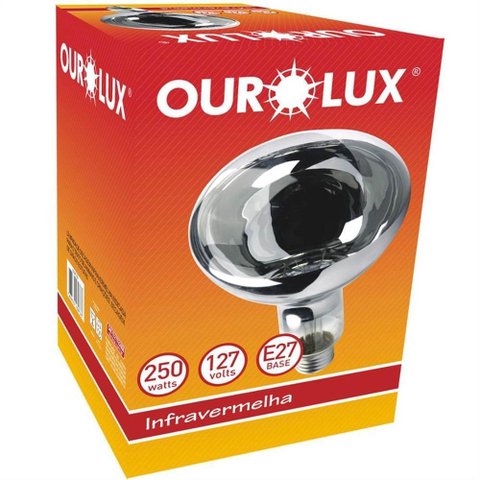 Lâmpada Secagem 250w 127v - 01798 - Ourolux