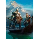 Ver imagem 2 de Quadro Decorativo Geek e Nerd GoW - PVC 1mm 30x45