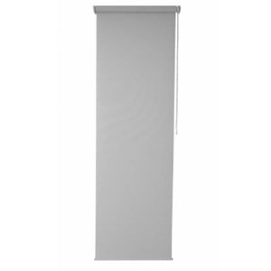 Persiana Rolo Translúcida Cinza 160 (L) x 160 (A) cm Cortina Roller Screen Solar 1,60 X 1,60