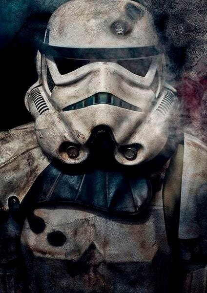Quadro Decorativo Geek e Nerd Stormtrooper - PVC 2mm 40x60 - 1