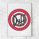 Ver imagem 1 de Quadro Decorativo Bar e Boteco Duff - PVC 2mm 40x60