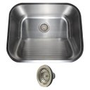 Ver imagem 1 de Tanque Lavanderia 55 X 45 com Acessórios Aço Inox 304 Polido