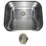 Tanque Lavanderia 55 X 45 com Acessórios Aço Inox 304 Polido - 6