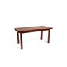 Mesa de Jantar Retangular 8 Lugares de Madeira 200x80 França Imbuia - Straub Web - 1