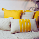 Ver imagem 1 de Capa para Almofada Retangular Boho - 50 X30 Almofadas Estilo