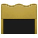 Ver imagem 6 de Cabeceira Queen Bari P02 160 cm Para Cama Box Suede Amarelo