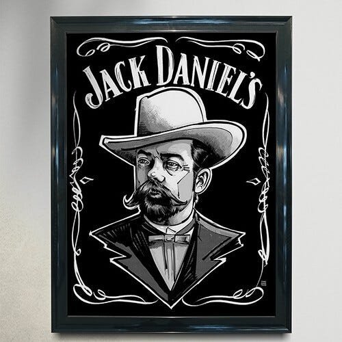 Quadro Decorativo Frases Motivacionais Jantar na Lua - PVC 1mm 30x45 - 1