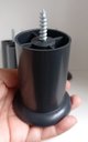 Ver imagem 3 de Kit 8 Pés Alt 6cm Sb Jade Preto Sofa Poltrona Estofado Etc