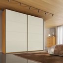 Ver imagem 1 de Guarda-Roupa Casal Hanover 2 Portas 6 Gavetas 100% MDF Flex Peroba/Off White - Mademarques