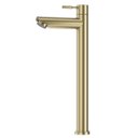 Ver imagem 2 de Torneira de Banheiro Lavabo Madrid Bica Alta Ouro Escovado Goldenx