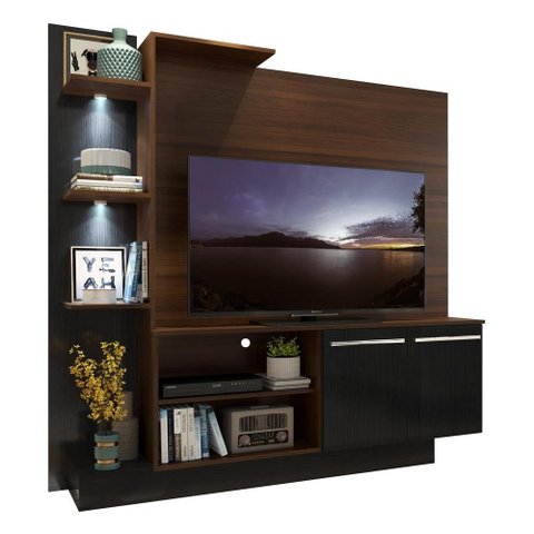 Estante TV 55" com 2 Leds e 2 portas Dallas Multimóveis V3398