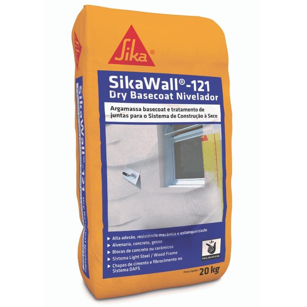 Argamassa Basecoat Sikawall 121 (20kg)