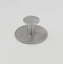 Ver imagem 3 de Kit Dois Ganchos Parede Aço Inox Adesivo 3m Prata Escovado