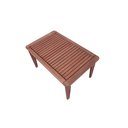 Ver imagem 2 de Mesa Centro Lateral Apoio Retangular em Madeira Maciça